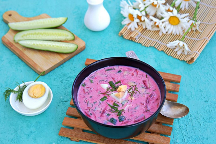 Cold soups are a great way to refresh and enjoy a summer meal at the same time. 