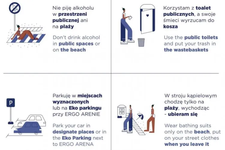 Kampania "Turysto, szanuj Sopot!"