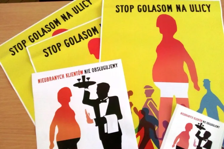 Sopot kładzie nacisk właśnie na problem golasów na ulicach.