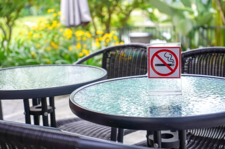 Ogródki restauracyjne są jednymi z ostatnich publicznych miejsc przyjaznych palaczom. Przeciwnicy siedzenia w nikotynowych oparach domagają się jednak zaostrzenia przepisów i choćby wydzielenia stref dla niepalących. 