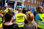 W Gdańsku protestowali m.in. nauczyciele, miejscy kierowcy, pracownicy sądów oraz Inspekcji Weterynaryjnej.