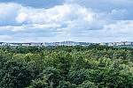 Widok z wieży w Kolibkach w kierunku Gdyni.