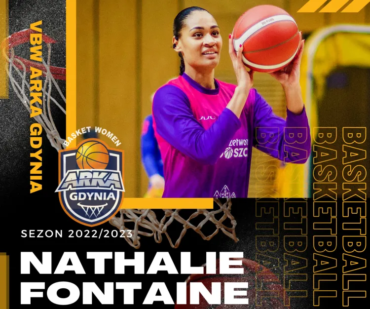 Nathalie Fontaine to ostatnia koszykarka, która dołączyła do VBW Arki Gdynia przed sezonem 2022/23.