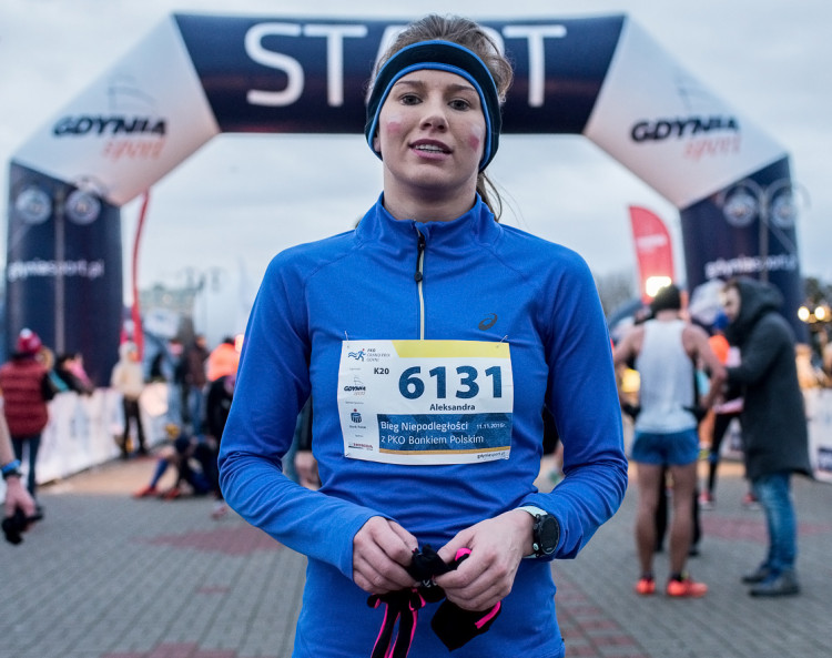 Aleksandra Lisowska w 2016 roku wygrała Bieg Niepodległości w Gdyni (na zdjęciu). Obecnie sensacyjnie została mistrzynią Europy w maratonie. 