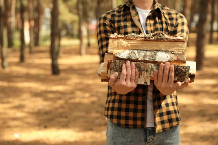Coraz trudniej o drewno opałowe. Listy kolejkowe na zakup drewna od Lasów Państwowych. 