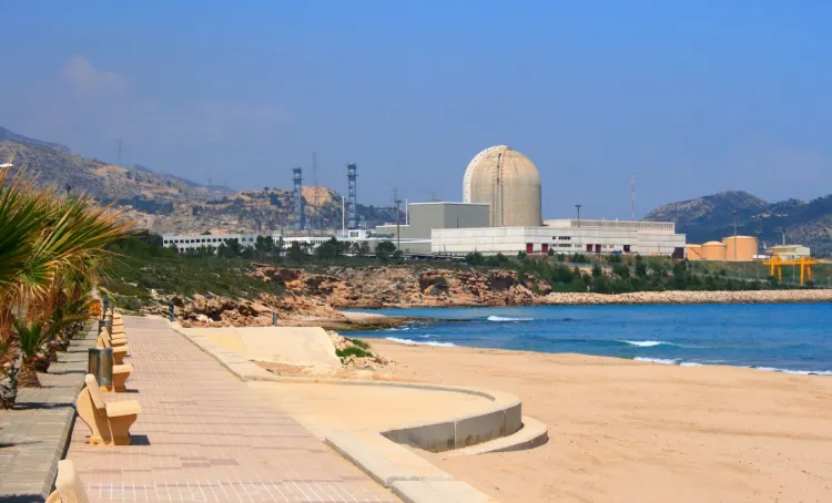 Elektrownia jądrowa w Hiszpanii.