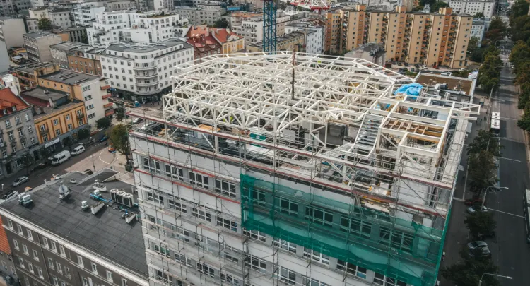 Lądowisko na dachu szpitala w Gdyni ma być gotowe do końca roku.
