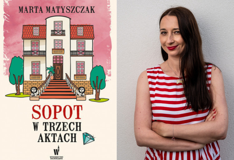 Marta Matyszczak to autorka poczytnej serii zatytułowanej "Kryminał pod psem", która liczy już 10 tomów. Ostatni to "Sopot w trzech aktach".