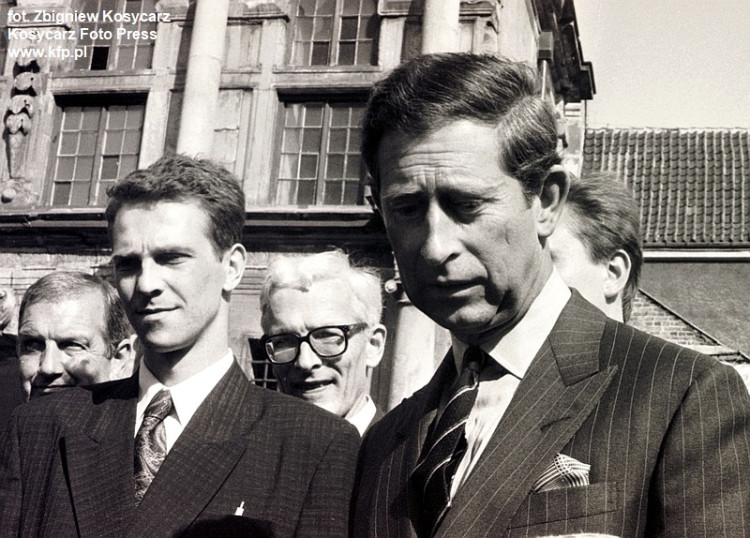 Karol Windsor, jeszcze jako książę Walii i następca tronu brytyjskiego, odwiedził Gdańsk w 1993 r.