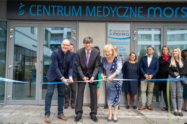 We wtorek Centrum Medyczne Morska oficjalnie otworzyło nową placówkę przy ul. Obrońców Wybrzeża 8 w Gdyni - Centrum Matki i Dziecka oraz Centrum Leczenia Bólu.