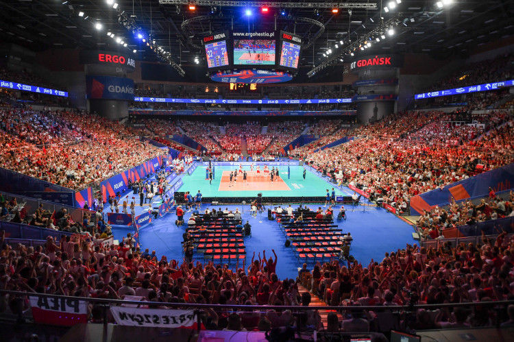 Ostatni raz Ergo Arena kibiców reprezentacji Polski gościła w lipcu podczas Ligi Narodów siatkarzy.