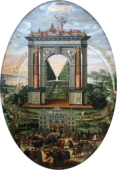 W latach 1606-1608 Izaak van den Blocke tworzył dzieło swojego życia - dwadzieścia pięć obrazów do stropu Wielkiej Sali Rady (Sali Czerwonej) Ratusza Głównego Miasta.