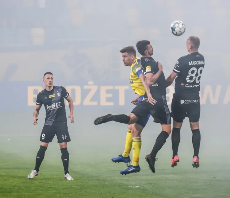 Michał Marcjanik, piłkarz, który w trzech ostatnich sezonach gra najwięcej w Arce Gdynia, nie będzie mógł wystąpić przeciwko ŁKS Łódź z powodu żółtych kartek. 