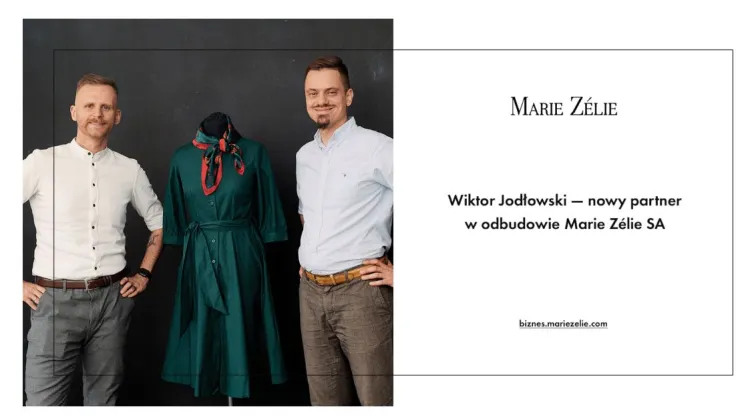 Wiktor Jodłowski i Krzysztof Ziętarski zapowiadają powrót marki odzieżowej Marie Zélie. Czy klientki znów uwierzą w markę?