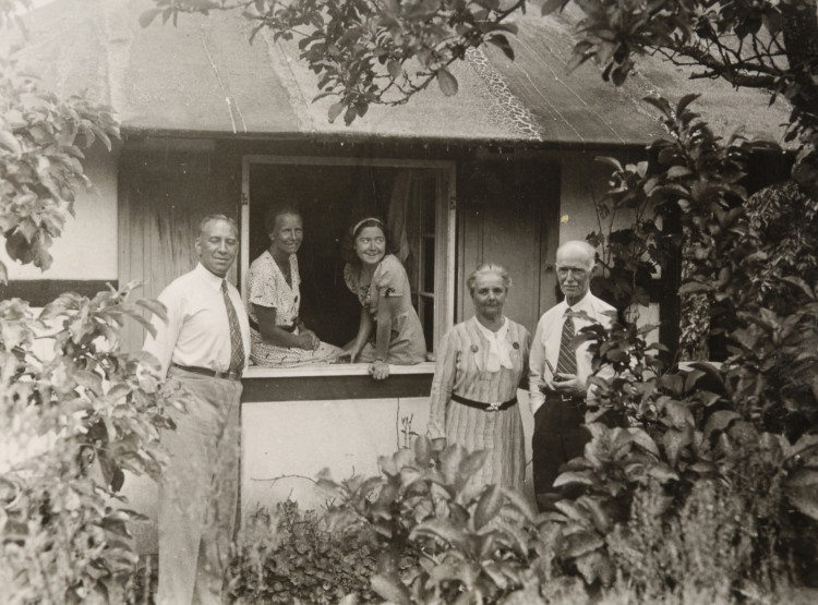 Paul i Else Puchmüller z przyjaciółmi, ok. 1932 r. 