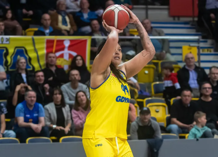 Kristina Higgins była najbardziej wartościową koszykarką meczu Basket 25 Bydgoszcz - VBW Arka Gdynia 61:84.