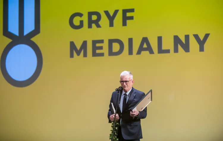 Gryfa Medialnego w imieniu firmy Radmor odebrał Zbigniew Furman, dyrektor ds. handlu i marketingu.