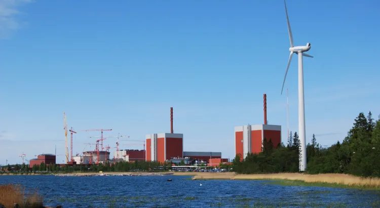 Elektrownia jądrowa Olkiluoto w Finlandii.