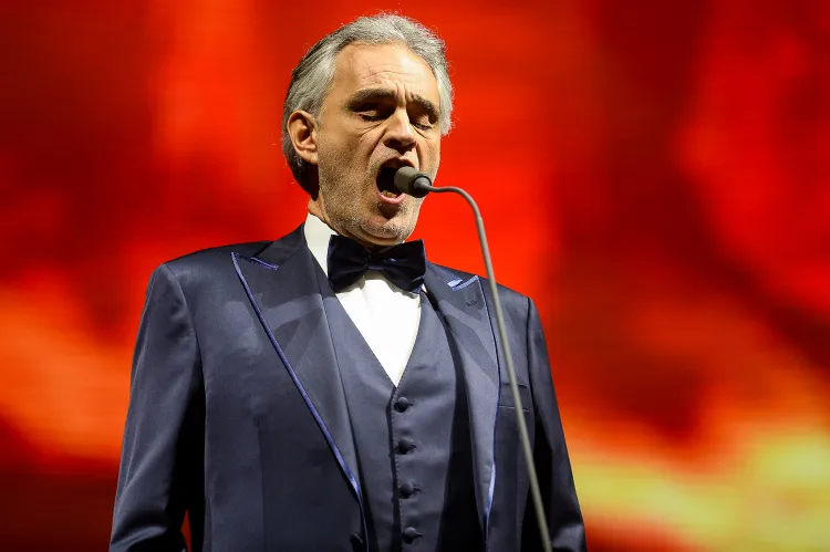 Andrea Bocelli wystąpi w sobotę, 26 listopada w Ergo Arenie. Bilety wyprzedane.