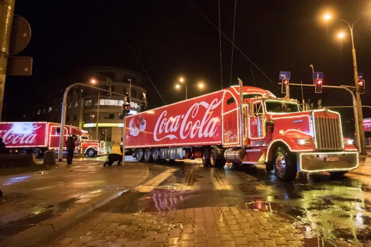 Niebawem charakterystyczna świąteczna ciężarówka wyruszy w ogólnopolskie tournee.