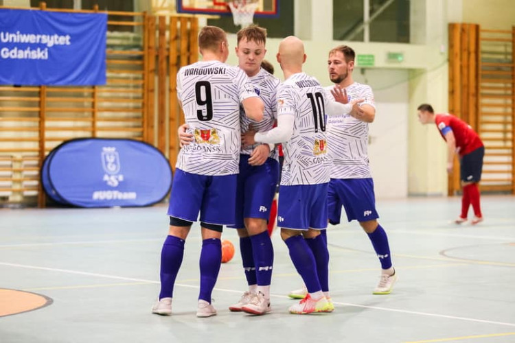 AZS UG Gdańsk znów jest liderem I ligi futsalu.