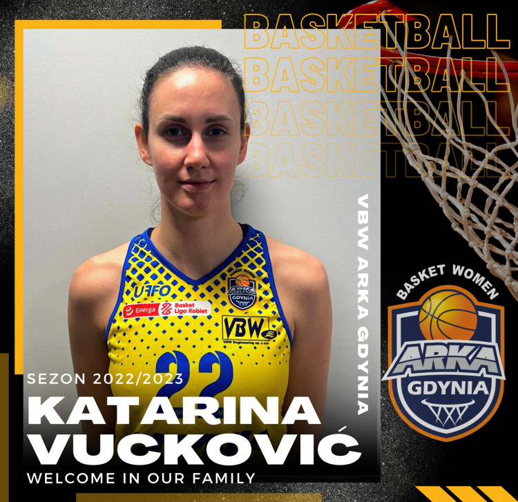 Serbska koszykarka Katerina Vucković wzmocniła VBW Arkę Gdynia.