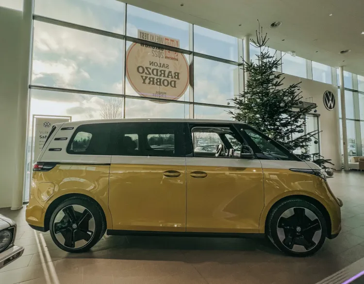Debiutujący w Trójmieście VW ID.Buzz.