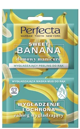 Peeling-maska do rąk Sweet banana, Perfecta 3,99 zł