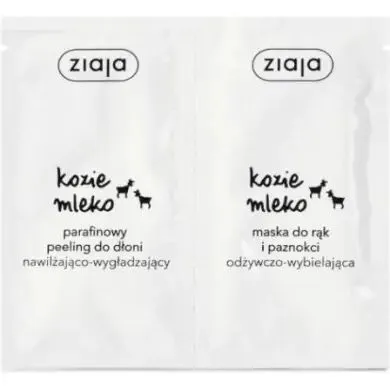 Zestaw KOZIE MLEKO Peeling + Maska do rąk, ZIAJA  2,93 zł