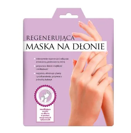 Intensywnie regenerująca maska na dłonie w postaci rękawiczek, L'biotica 16,99 zł