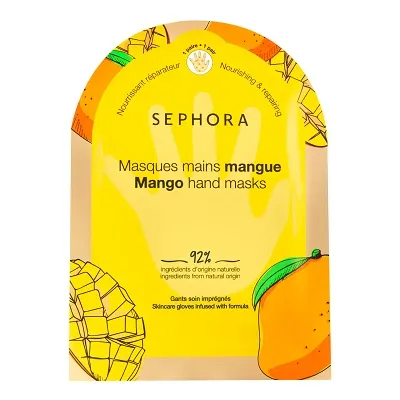 Nasączone rękawice pielęgnacyjne mango, SEPHORA 29 zł