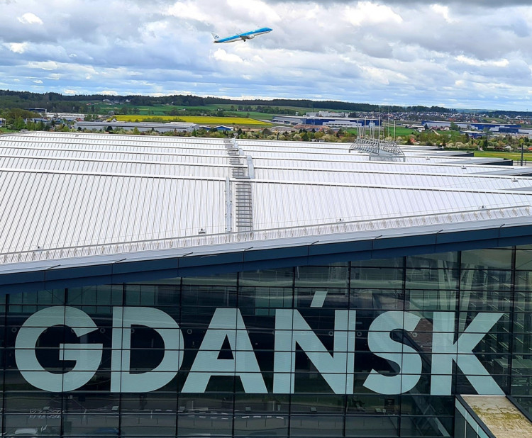W 2022 roku z gdańskiego lotniska skorzystało przeszło 4,6 mln pasażerów.