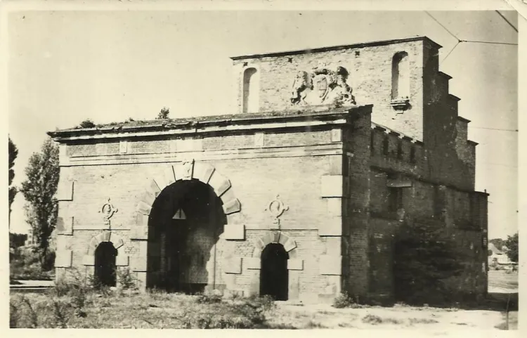 1957 r., Brama Żuławska w Gdańsku