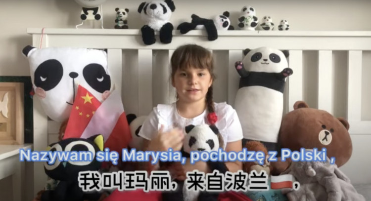 Marysia z Gdyni mówi perfekcyjnie w języku mandaryńskim.
