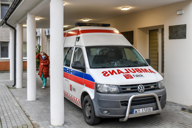 Szpital Morski im. PCK w Gdyni-Redłowie. Ambulans