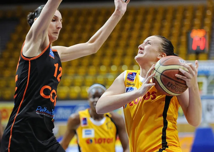 Magdalena Kaczmarska zdobyła dla Lotosu najwięcej punktów z koszykarek, które wchodziły z ławki.