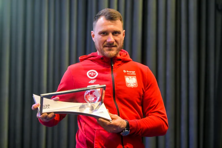 Marcin Oleksy, zdobywca nagrody Puskasa za najpiękniejszą bramkę w 2022 roku.