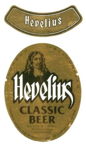 Jana Heweliusza uhonorowano własnym piwem jeszcze w czasach PRL. 