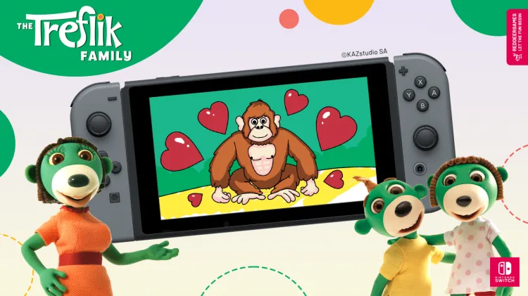 "Rodzina Treflików" wkrótce trafi na konsolę Nintendo Switch. Do edukacyjnej gry będą miały dostęp dzieci z całego świata.