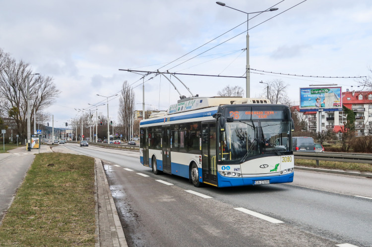 Buspas ma powstać na bazie istniejących zatok autobusowych przy ul. Morskiej. 