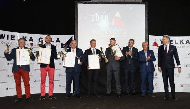 Firma Konsprojekt w 2018 roku otrzymała nagrodę w konkursie "Orły Budownictwa".