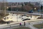 Skatepark w Multiparku Morena jest oblegany o każdej porze. 