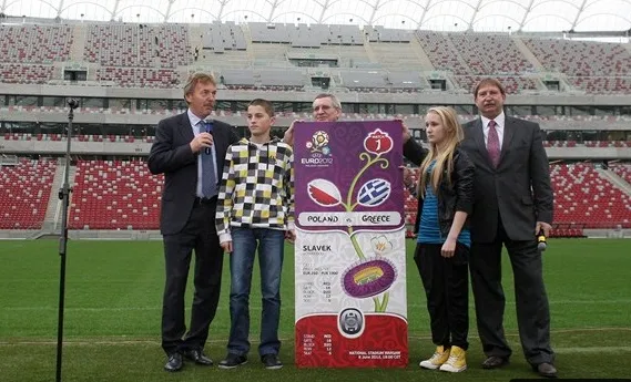 Wzór biletów na tegoroczne mistrzostwa zaprezentowano na Stadionie Narodowym w Warszawie