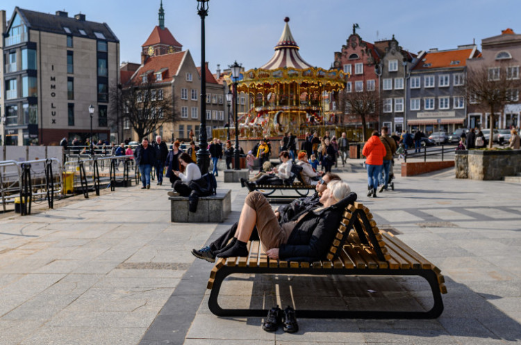 Turyści chętnie odwiedzali Gdańsk w ubiegłym roku. 