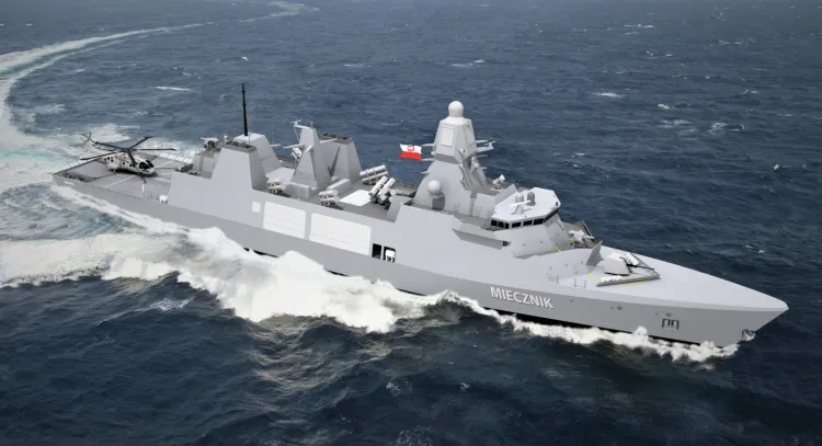 Partnerem polskiego programu budowy fregat "Miecznik" jest właśnie Babcock, a do realizacji wybrano projekt tej brytyjskiej firmy (platforma okrętu Arrowhead 140).