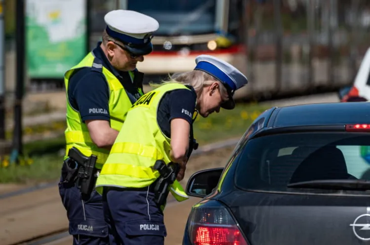 Policjanci kontrolowali w weekend kierowców m.in. na Słowackiego. Zdjęcie ilustracyjne.