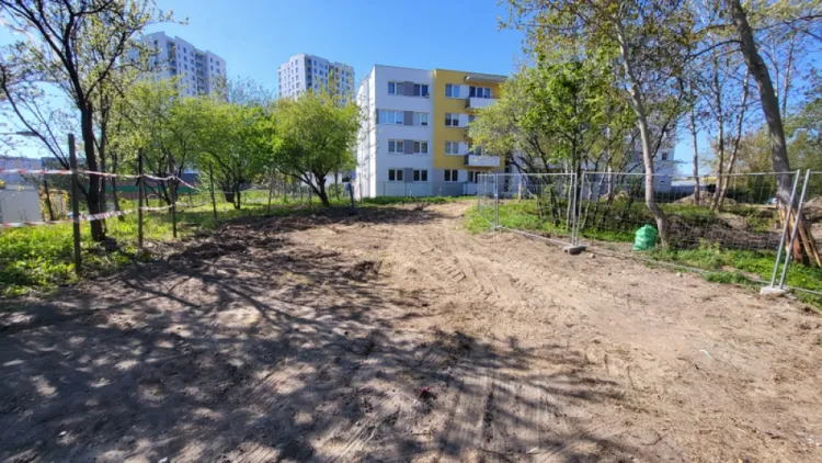 Prace ziemne w parku już się rozpoczęły i potrwają do października.