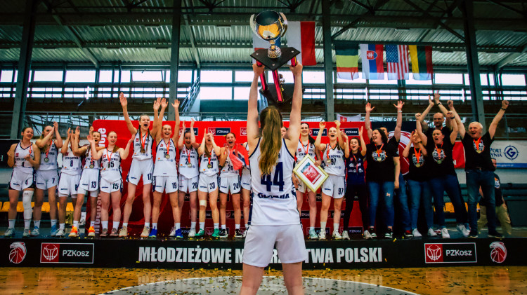 GTK Gdynia zwycięzcą turnieju finałowego mistrzostw Polski koszykarek do lat 15.