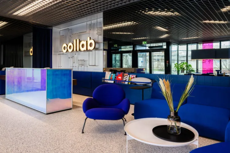 Collab to operator elastycznych powierzchni biurowych, który oferuje przestrzeń dopasowaną do różnych rodzajów lub wielkości firm.