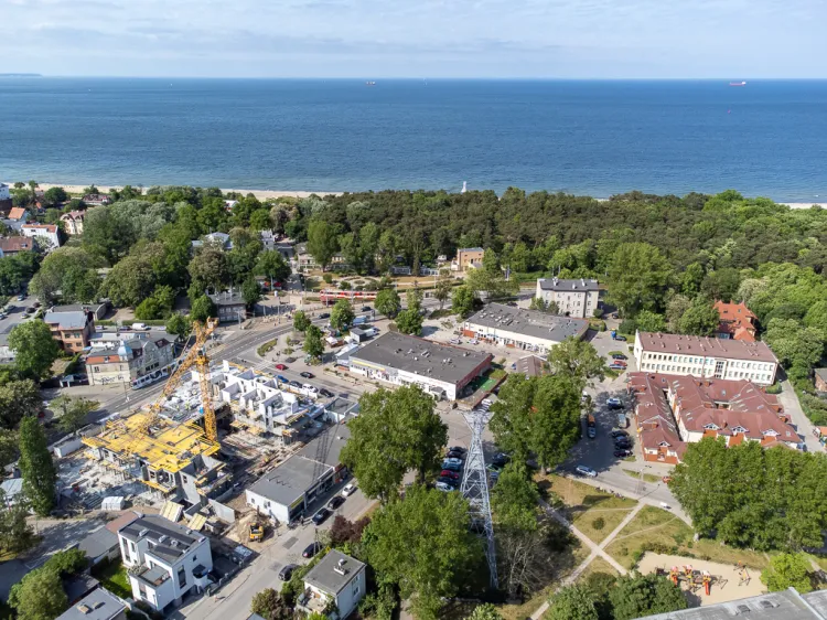 Opracowanie GPL obejmuje obszar Brzeźna przy rozwidleniu torów tramwajowych i dawnym Domu Zdrojowym.